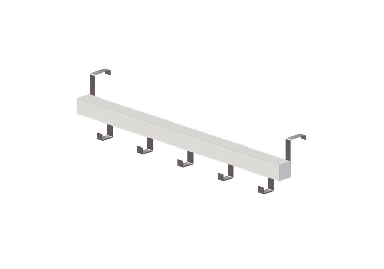 Accessori 3D - Appendiabiti in legno laccato - Ikea -... Accessori 3D - Appendiabiti in legno laccato - Ikea -...