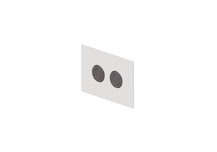 3D Accessories - Toilet flush button - ACCA software 3D Accessories - Toilet flush button - ACCA software