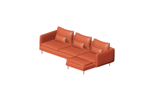 3D Sofa - 布艺沙发 - 宜家 - Söderhamn