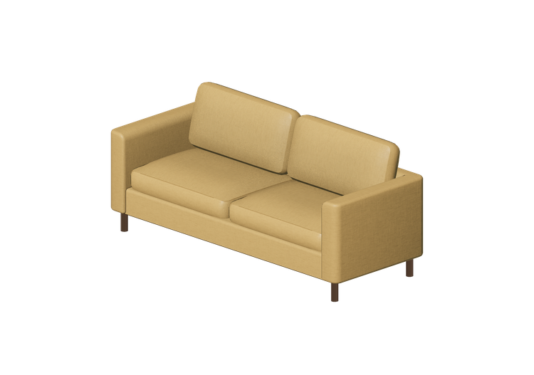 Poltronas y Sofás 3D - Sofá de tela - Ikea - Pärup - IKEA Poltronas y Sofás 3D - Sofá de tela - Ikea - Pärup - IKEA