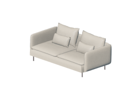 3D Sofa - 布艺沙发 - 宜家 - Söderhamn