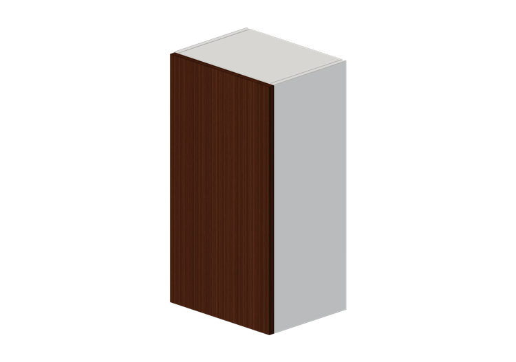 Armoires supérieures 3D - Étagère en bois laqué - Ikea -... Armoires supérieures 3D - Étagère en bois laqué - Ikea -...