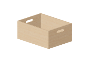 Acess&oacute;rios 3D - Container de madeira - Ikea - Atualizar