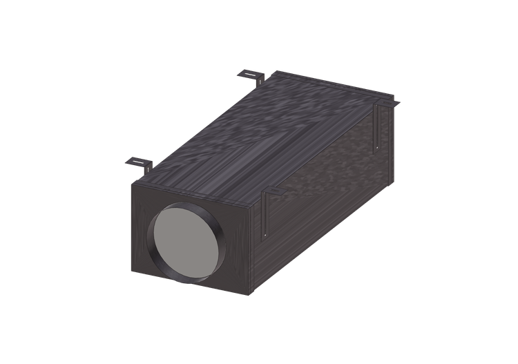 Plenum COMPACT silenciador AIR400 DN200-DN75 - Caleffi Plenum COMPACT silenciador AIR400 DN200-DN75 - Caleffi