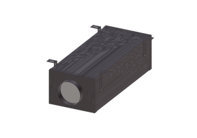 Plénum COMPACT silencieux AIR400 DN160-DN90