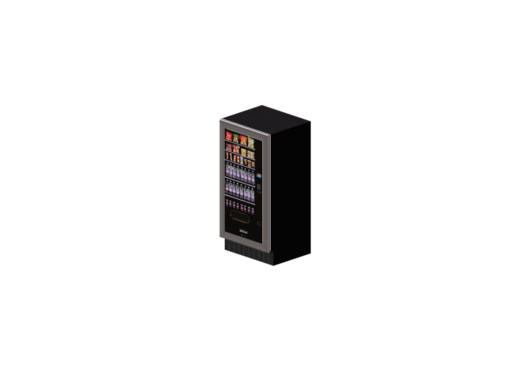 Acessórios 3D - Máquina de vende automática - ACCA software Acessórios 3D - Máquina de vende automática - ACCA software