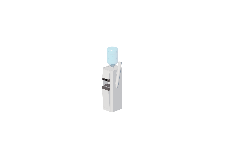 Accessoires 3D - Distributeur d'eau - ACCA software Accessoires 3D - Distributeur d'eau - ACCA software