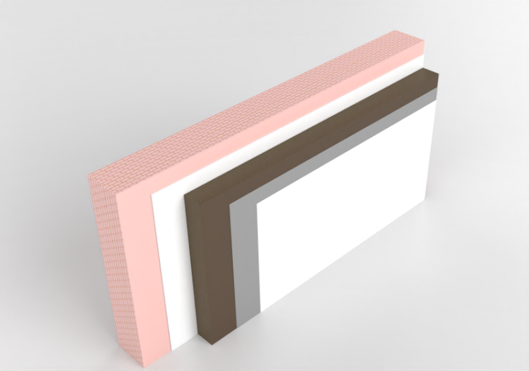 Self-glued brown cork thk. 16 cm - VieroClima S [474.50] -...