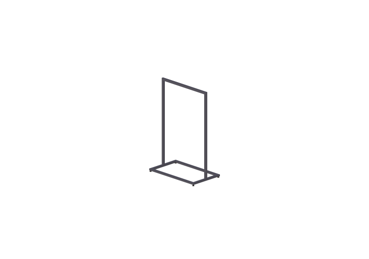 Vitrine exposition 3D - Stender 100x60x150cm - ACCA... Vitrine exposition 3D - Stender 100x60x150cm - ACCA...
