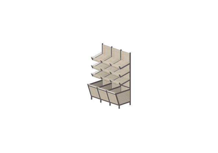 3D Exhibitors - Bread and bakery Shelf - ACCA software 3D Exhibitors - Bread and bakery Shelf - ACCA software