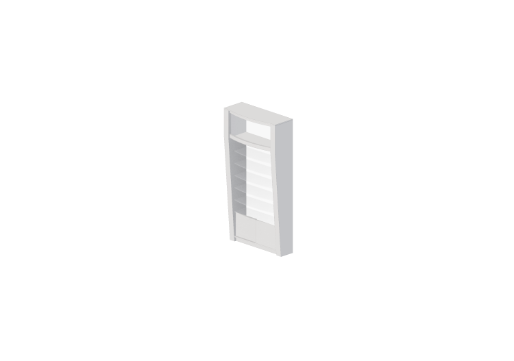 Vitrine exposition 3D - Vitrine pour farmacie - ACCA... Vitrine exposition 3D - Vitrine pour farmacie - ACCA...