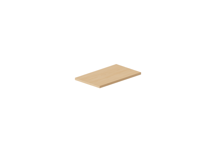 3D Hängeschränke - Regalboden 50x30cm mit eckiger Kante -... 3D Hängeschränke - Regalboden 50x30cm mit eckiger Kante -...