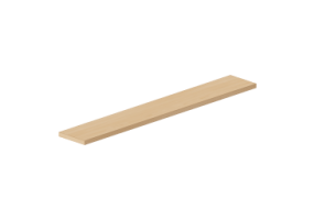 吊柜 - Shelf top 100x15cm with squared edges