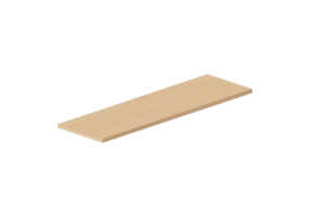 3D H&auml;ngeschr&auml;nke - Regalboden 100x30cm mit eckiger Kante