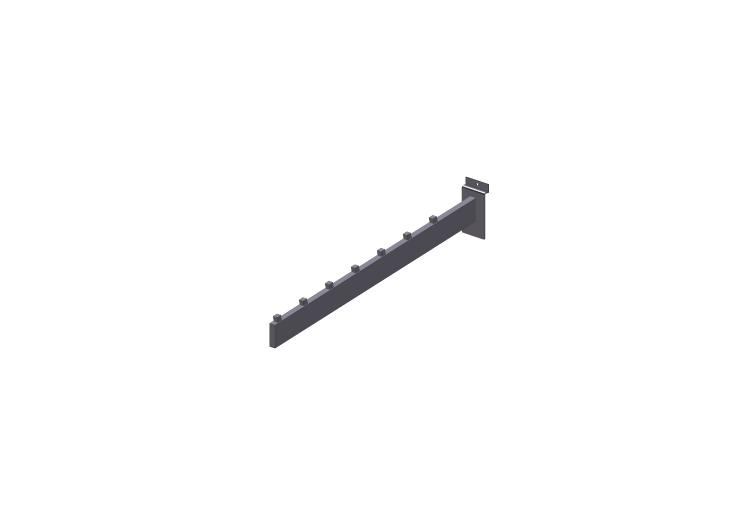 3D Zubehör - Schräge Tragstange 30cm - ACCA software 3D Zubehör - Schräge Tragstange 30cm - ACCA software