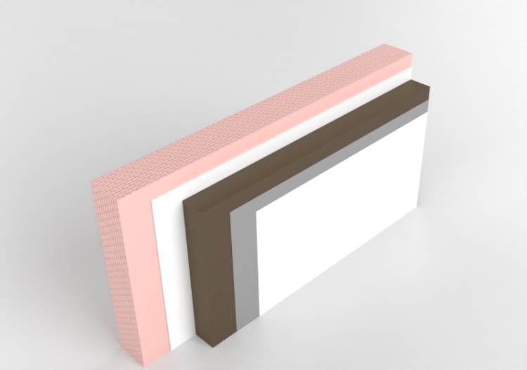 Self-glued brown cork thk. 20 cm - VieroClima S [514.50] -...