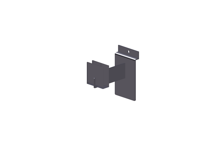 Accessori 3D - Gancio porta staffa rettangolare 5cm - ACCA... Accessori 3D - Gancio porta staffa rettangolare 5cm - ACCA...