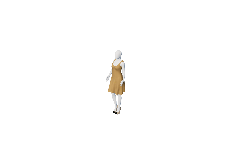Accesorios 3D - Maniquí mujer con traje - ACCA software Accesorios 3D - Maniquí mujer con traje - ACCA software