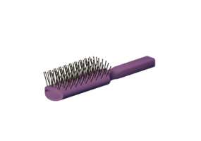 Accesorios 3D - Cepillo para el cabello