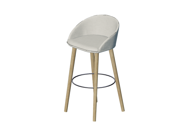 Sillas 3D - Taburete de tela - Artzzi - Pix - ARTZZI Sillas 3D - Taburete de tela - Artzzi - Pix - ARTZZI