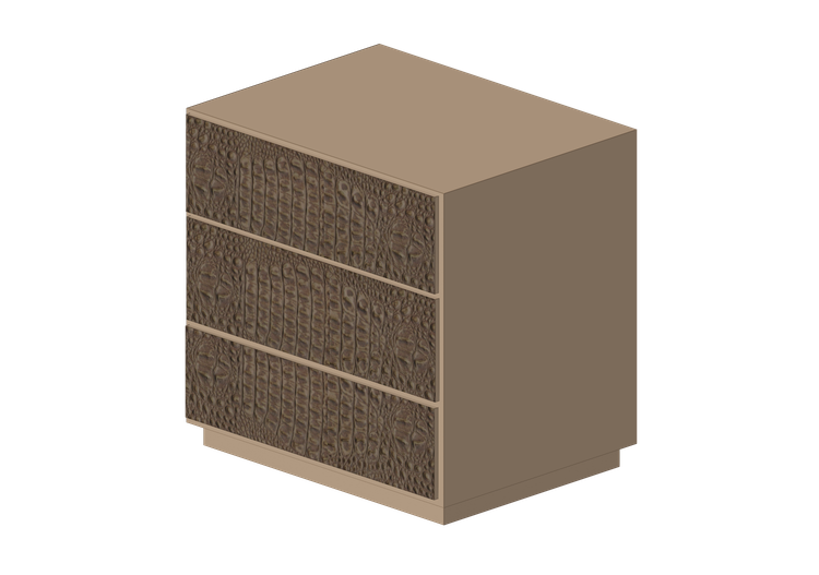 Letti 3D - Comodino in legno laccato - Artzzi - Saphire -... Letti 3D - Comodino in legno laccato - Artzzi - Saphire -...