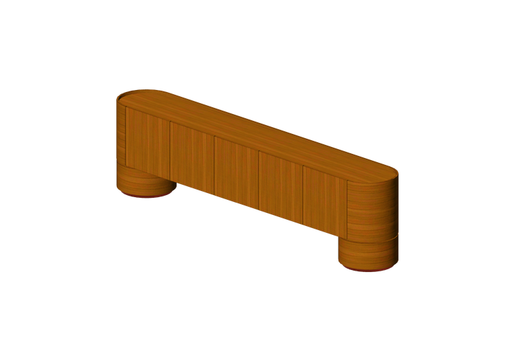 Muebles 3D - Aparador de madera - Artzzi - Minimal - ARTZZI Muebles 3D - Aparador de madera - Artzzi - Minimal - ARTZZI