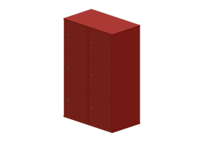 3D Furniture - Metal chest of drawers - Artzzi - Filing