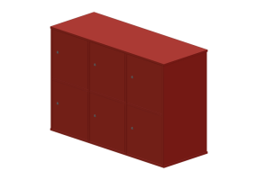 3D Furniture - 金属抽屉柜 - Artzzi - 存档