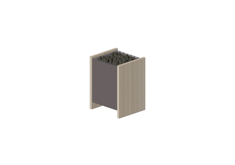Modelos 3D - Aquecedor eletrico para pedras quentes - ACCA... Modelos 3D - Aquecedor eletrico para pedras quentes - ACCA...