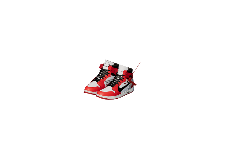 Modelli 3D - Jordan 1 Retro High Off-White Chicago - ACCA... Modelli 3D - Jordan 1 Retro High Off-White Chicago - ACCA...