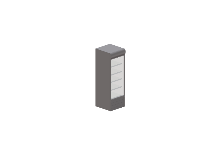 3D Accessories - Beverage fridge for bar - ACCA software 3D Accessories - Beverage fridge for bar - ACCA software