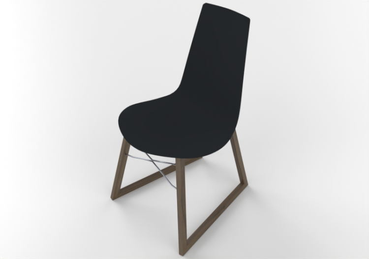 3D Chairs - Plastic chair - Horm - Ray - ACCA software