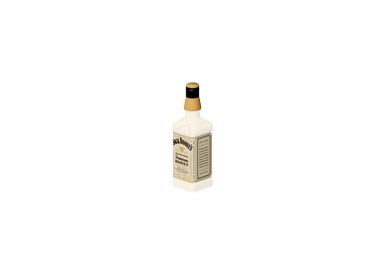 Accessori 3D - Jack Daniel honey - ACCA software Accessori 3D - Jack Daniel honey - ACCA software