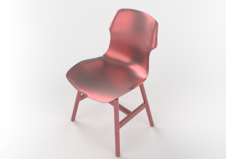 Sedie 3D - Sedia in metallo - Horm - Stereo - ACCA software