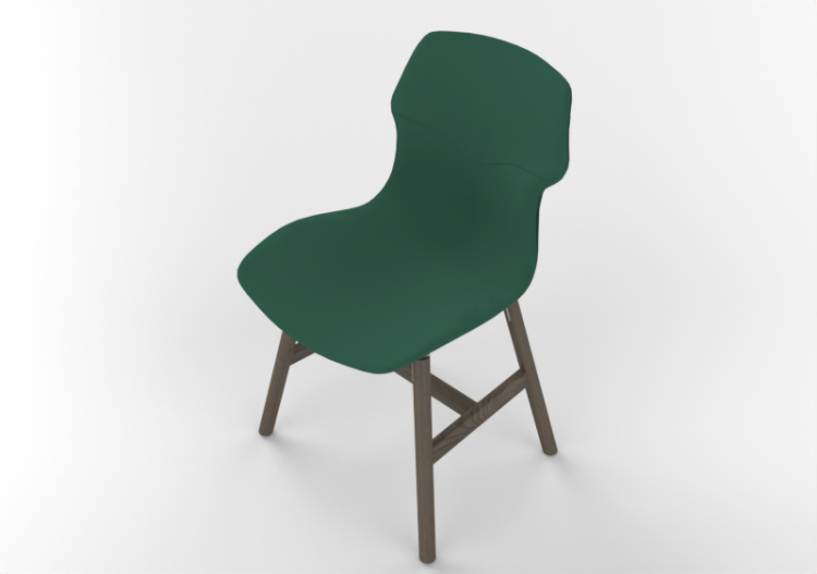 3D Chairs - Wooden chair - Horm - Stereo - ACCA software