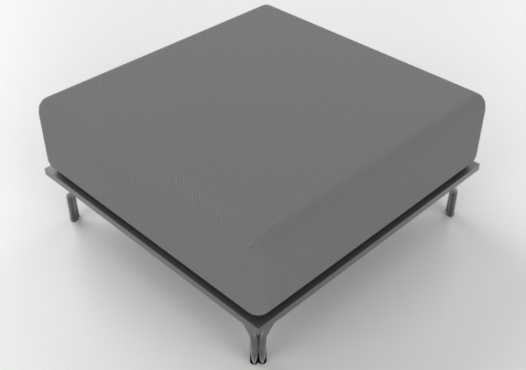 Divans 3D - Pouf en tissu - Horm - Summit - ACCA software