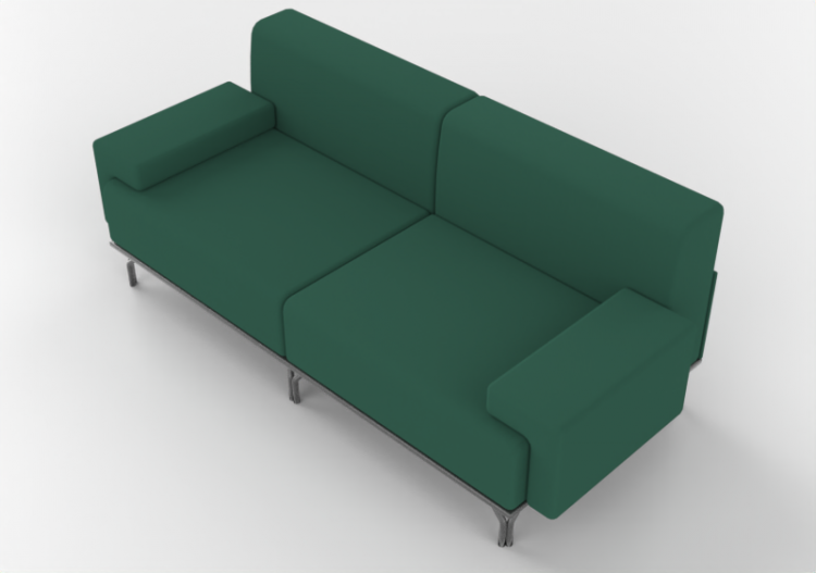 3D Sofa - Fabric sofa - Horm - Summit - ACCA software