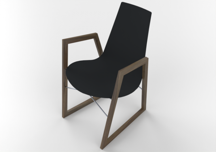 Divans 3D - Petit fauteuil en tissu - Horm - Ray - ACCA...