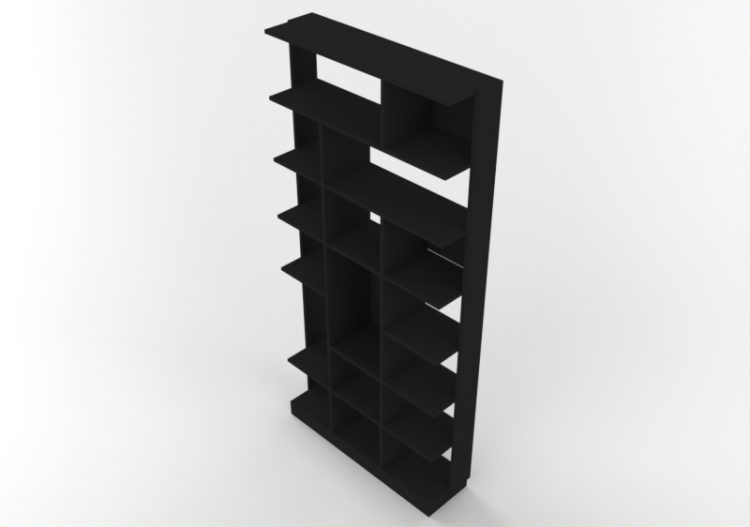 Bibliothèque 3D - Bibliothèque en plastique - Horm - Sudoku...