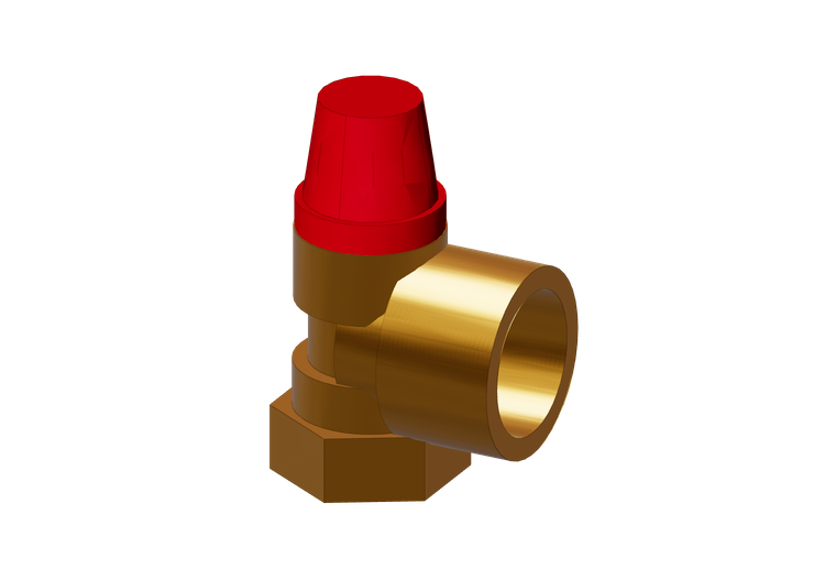 Sicherheitsventil für Heizungsanlagen DN 20x25 - Caleffi Sicherheitsventil für Heizungsanlagen DN 20x25 - Caleffi