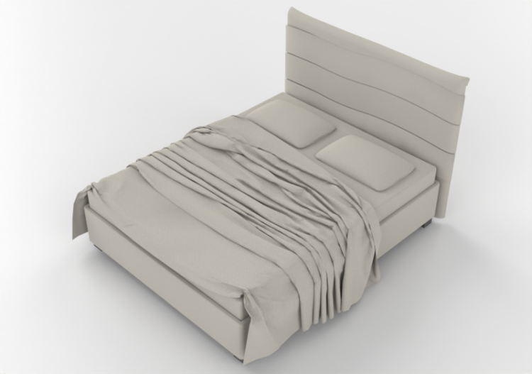 Lits 3D - Lit deux places - Horm - Tasca - ACCA software