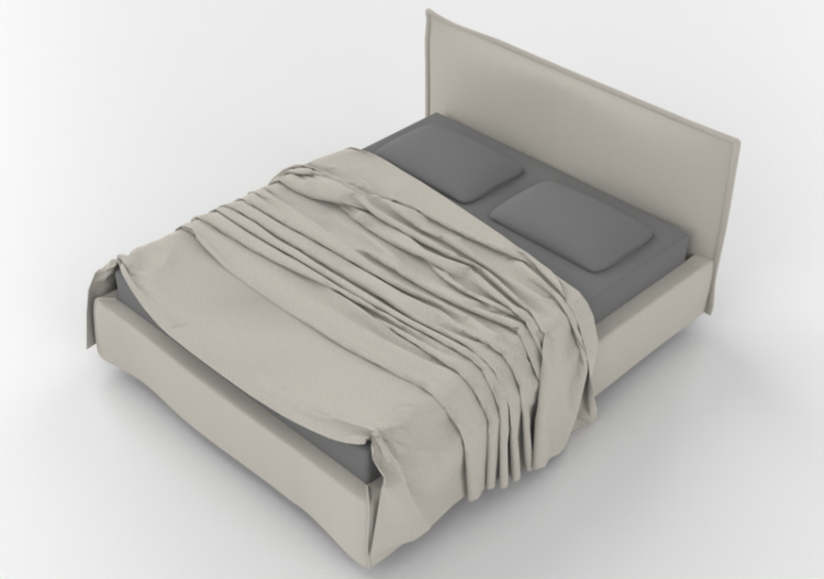 Lits 3D - Lit deux places - Horm - Tahiti - ACCA software