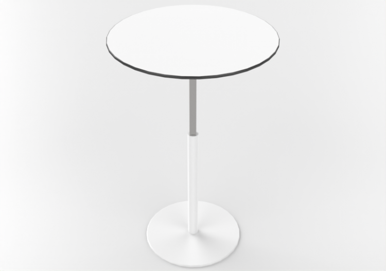 3D Tables - Small plastic table - Horm – T2 - ACCA software