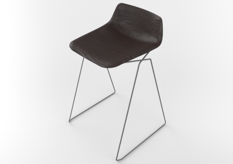 3D Chairs - Marble stool - Horm - Pressious - ACCA software