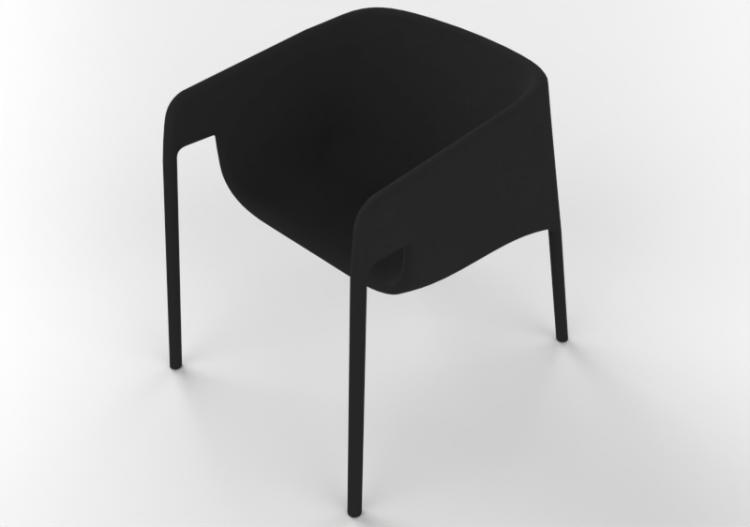 3D Stühle - Lederstuhl - Horm - Lobby - ACCA software