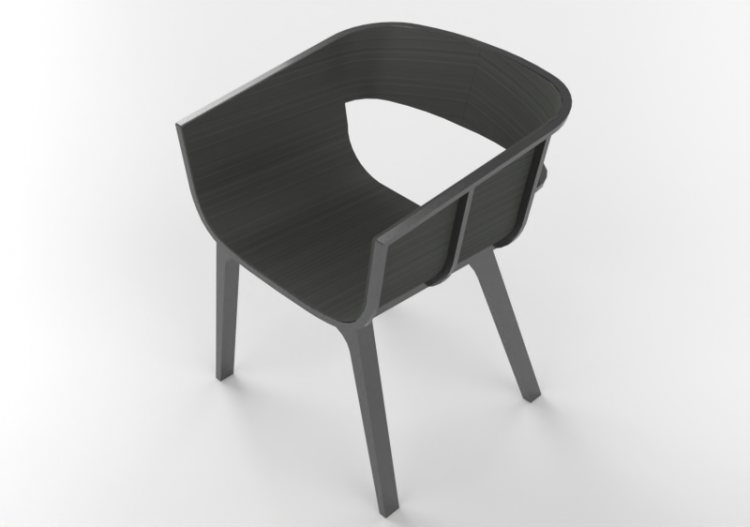 Sillas 3D - Silla de madera - Horm - Maritime - ACCA...