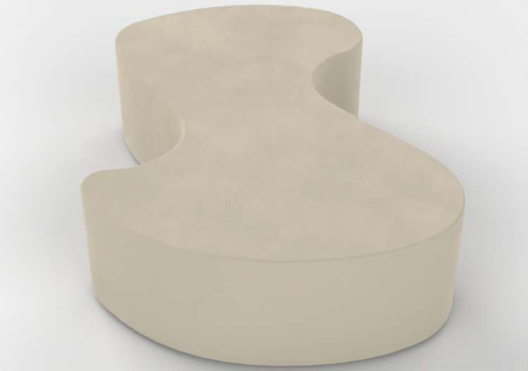 3D Sessel und Sofas - Pouf aus Leder - Horm - Pinta - ACCA...