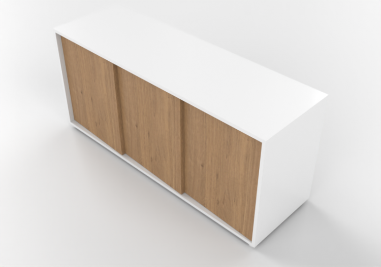 3D Schränke und Kommoden - Anrichte aus Holz - Horm -...