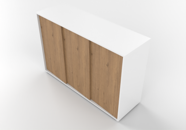 Armarios y Cómodas 3D - Mueble de madera - Horm - Oblique -...
