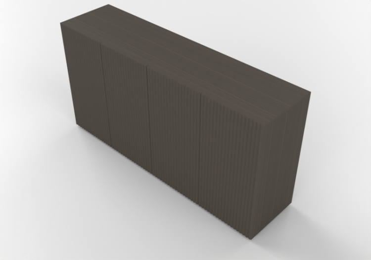 3D Schränke und Kommoden - Anrichte aus Holz - Horm - Leon...